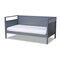 Baxton Studio Cintia Grey Finished Wood Twin Size Daybed 158-9643 - alternate 1